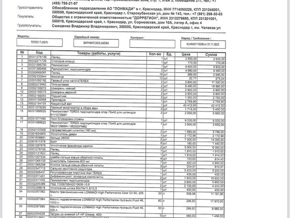 2012 Terex 970, 4990000 рублей - вид 3