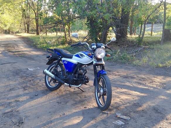 2018 Motoland Alpha RX, синий, 53000 рублей