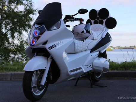 2006 Honda Silver Wing 400, белый, 310000 рублей, вид 4
