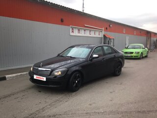2008 Mercedes-Benz C-Класс 200 III (W204), чёрный, 949000 рублей, вид 1