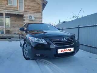 2008 Toyota Camry VI (XV40), чёрный, 1250000 рублей, вид 1