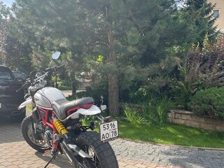 2020 Ducati Scrambler 800, белый, 900000 рублей, вид 4