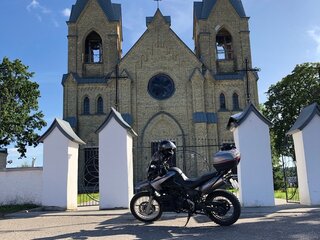2007 Aprilia Pegaso 650 Trail, серый, 400000 рублей, вид 5