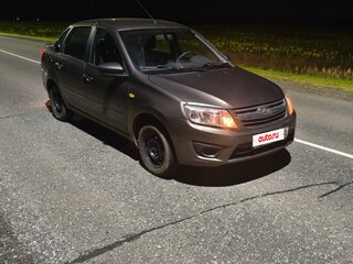 2017 Lada (ВАЗ) Granta I, коричневый, 350000 рублей, вид 2