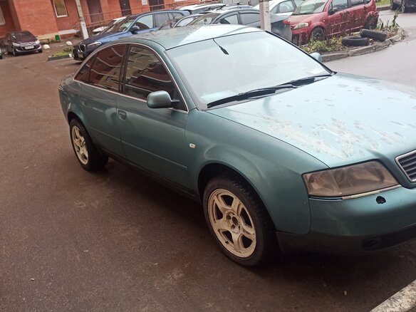 1998 Audi A6 II (C5), зелёный, 420000 рублей - вид 3