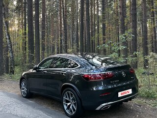 2020 Mercedes-Benz GLC Coupe 300 d I (C253) Рестайлинг, серый, 6200000 рублей, вид 2