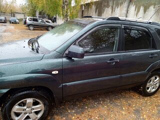 2008 Kia Sportage II Рестайлинг, зелёный, 800000 рублей, вид 5