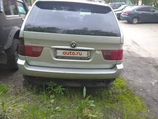 2001 BMW X5 4.4i I (E53), серебристый, 400000 рублей, вид 5