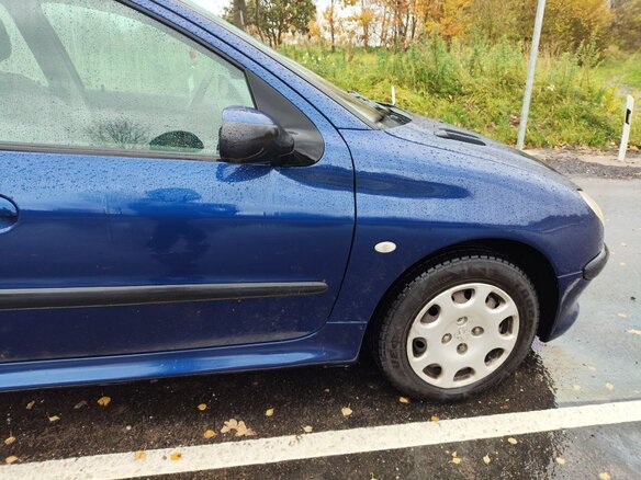 2004 Peugeot 206, синий, 350000 рублей - вид 3