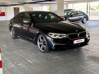 2019 BMW 5 серии M550d xDrive VII (G30/G31/G38), чёрный, 4500000 рублей, вид 4