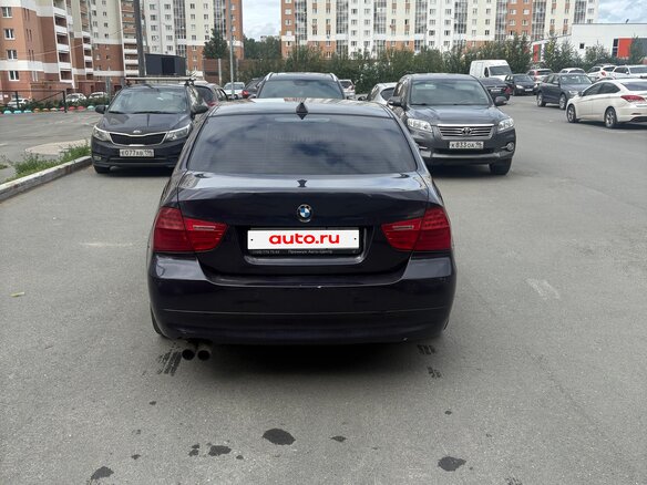 2009 BMW 3 серии 330i xDrive V (E90/E91/E92/E93) Рестайлинг, чёрный, 900000 рублей - вид 13