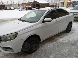 2019 Lada (ВАЗ) Vesta I, белый, 600000 рублей, вид 2