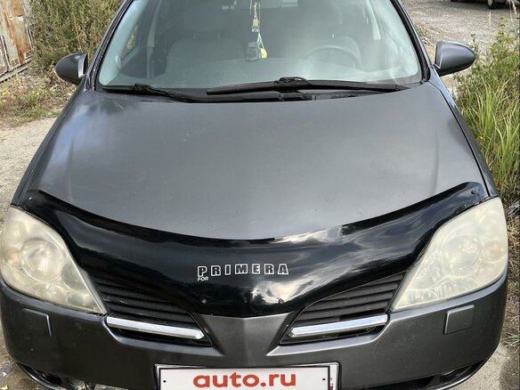 2004 Nissan Primera III (P12), серый - вид 1