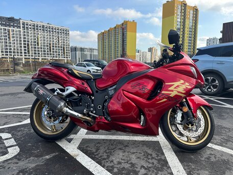 2008 Suzuki GSX 1300 R Hayabusa, синий, 799000 рублей, вид 2