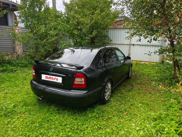 2008 Skoda Octavia I (A4) Рестайлинг, чёрный, 680000 рублей - вид 6