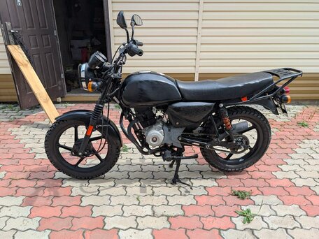 2021 Bajaj Boxer BM 150, чёрный, 70000 рублей, вид 1