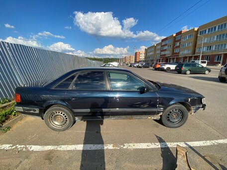 1993 Audi 100 IV (C4), синий, вид 4