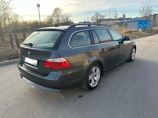 2007 BMW 5 серии 530xi V (E60/E61) Рестайлинг, серый, 1250000 рублей, вид 4