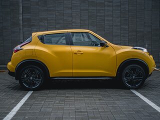 2017 Nissan Juke I Рестайлинг, жёлтый, 1127509 рублей, вид 5