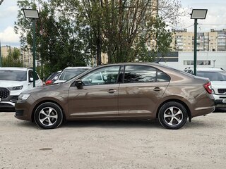 2017 Skoda Rapid I Рестайлинг, коричневый, 1029000 рублей, вид 5