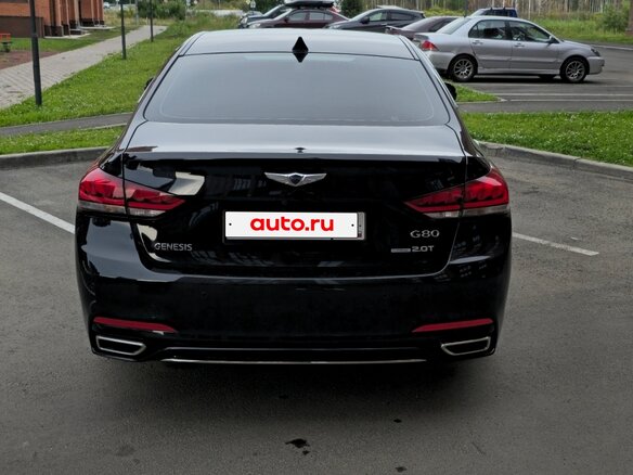 2018 Genesis G80 I, чёрный, 3500000 рублей - вид 1