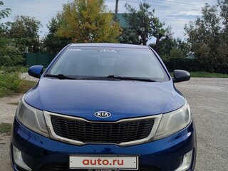 2013 Kia Rio 5-speed III, синий, 890000 рублей, вид 2