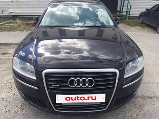 2008 Audi A8 Long II (D3) Рестайлинг 2, коричневый, 850000 рублей, вид 2