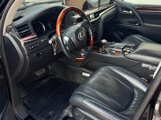 2016 Lexus LX 570 III Рестайлинг 2, чёрный, 7550000 рублей, вид 5