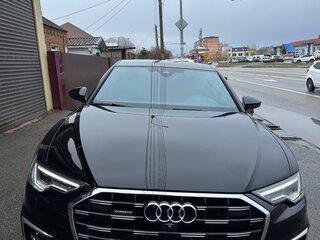 2023 Audi A6 45 TFSI Long V (C8) Рестайлинг, чёрный, 4850000 рублей, вид 4