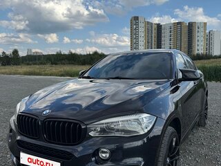 2016 BMW X6 30d II (F16), чёрный, 4400000 рублей, вид 1
