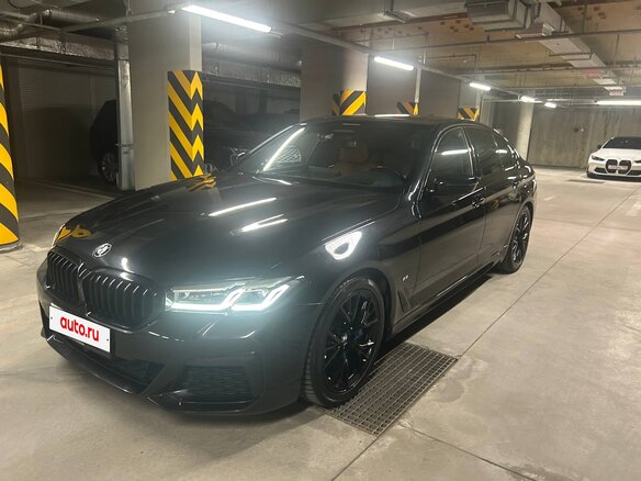 2021 BMW 5 серии 520i VII (G30/G31/G38) Рестайлинг, чёрный - вид 25