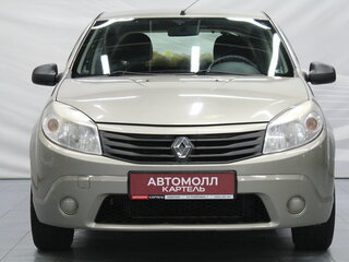 2012 Renault Sandero I, бежевый, 589000 рублей, вид 4