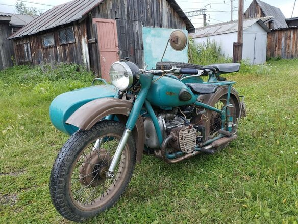 1955 Урал M-72, зелёный, 180000 рублей