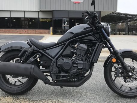 2023 Honda CMX 1100 Rebel, чёрный, 1300000 рублей, вид 4