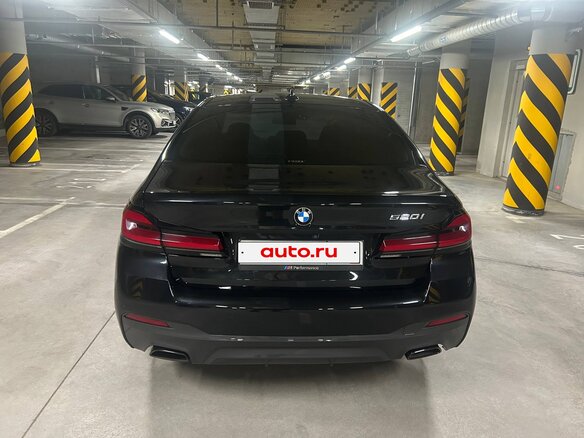 2021 BMW 5 серии 520i VII (G30/G31/G38) Рестайлинг, чёрный - вид 28