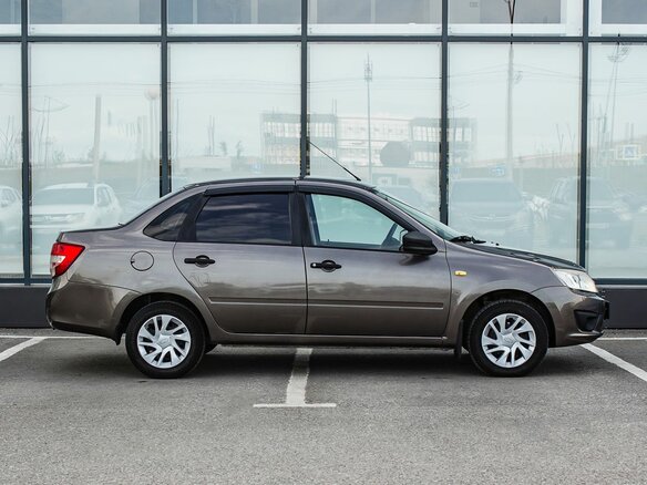 2016 Lada (ВАЗ) Granta I, коричневый - вид 7