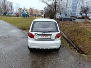 2009 Daewoo Matiz I Рестайлинг, белый, 210000 рублей, вид 5