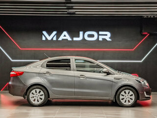 2014 Kia Rio 4-speed III, серый, 875000 рублей, вид 4