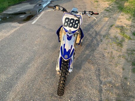 2009 Yamaha YZ250F, синий, 341670 рублей, вид 2