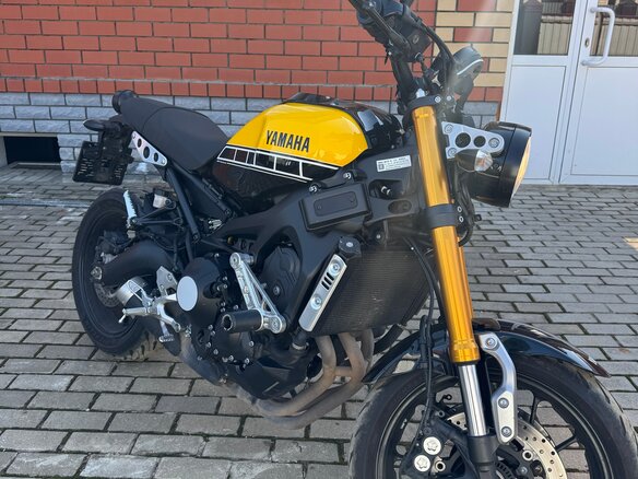 2016 Yamaha XSR900, жёлтый, 919000 рублей - вид 6