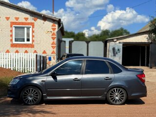 2015 Lada (ВАЗ) Granta Sport I, серебристый, 725000 рублей, вид 3