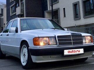 1991 Mercedes-Benz 190 (W201), белый, 1530000 рублей, вид 2