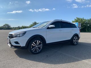 2021 Lada (ВАЗ) Vesta SW Cross I, белый, 1400000 рублей, вид 4