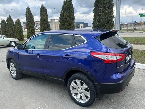 2014 Nissan Qashqai II, синий, 1120000 рублей - вид 9