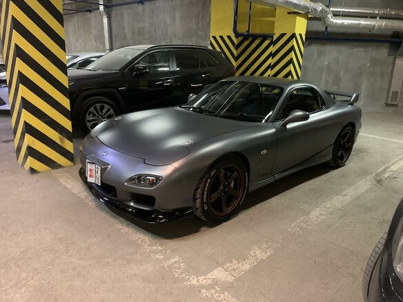 1995 Mazda RX-7 III (FD), серый - вид 12