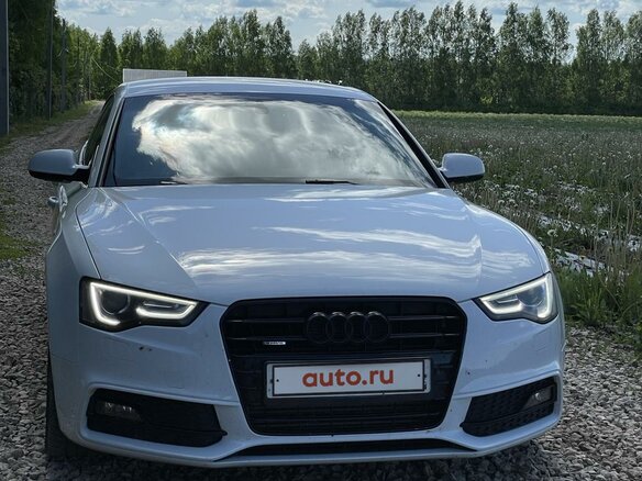 2014 Audi A5 I (8T) Рестайлинг, белый, 2350000 рублей - вид 6