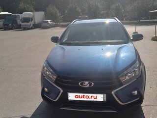 2020 Lada (ВАЗ) Vesta SW Cross I, синий, 1520000 рублей, вид 1
