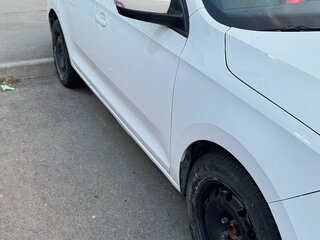 2018 Skoda Rapid I Рестайлинг, белый, 620000 рублей, вид 4