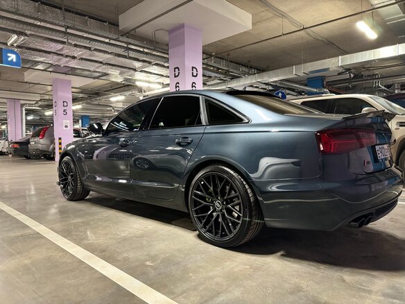 2013 Audi A6 IV (C7), синий, 2650000 рублей - вид 11