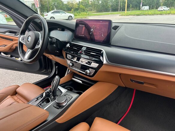 2021 BMW 5 серии 520i VII (G30/G31/G38) Рестайлинг, чёрный - вид 18